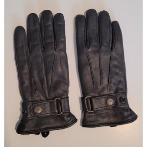 Wind River T-Max Insolation Black Leather ‎ Gloves Women's Size Small